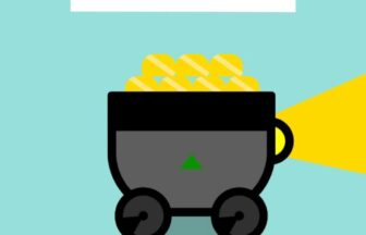 illustration of carriage with gold for funds concept
