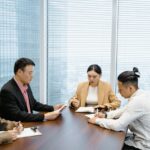 people in a meeting
